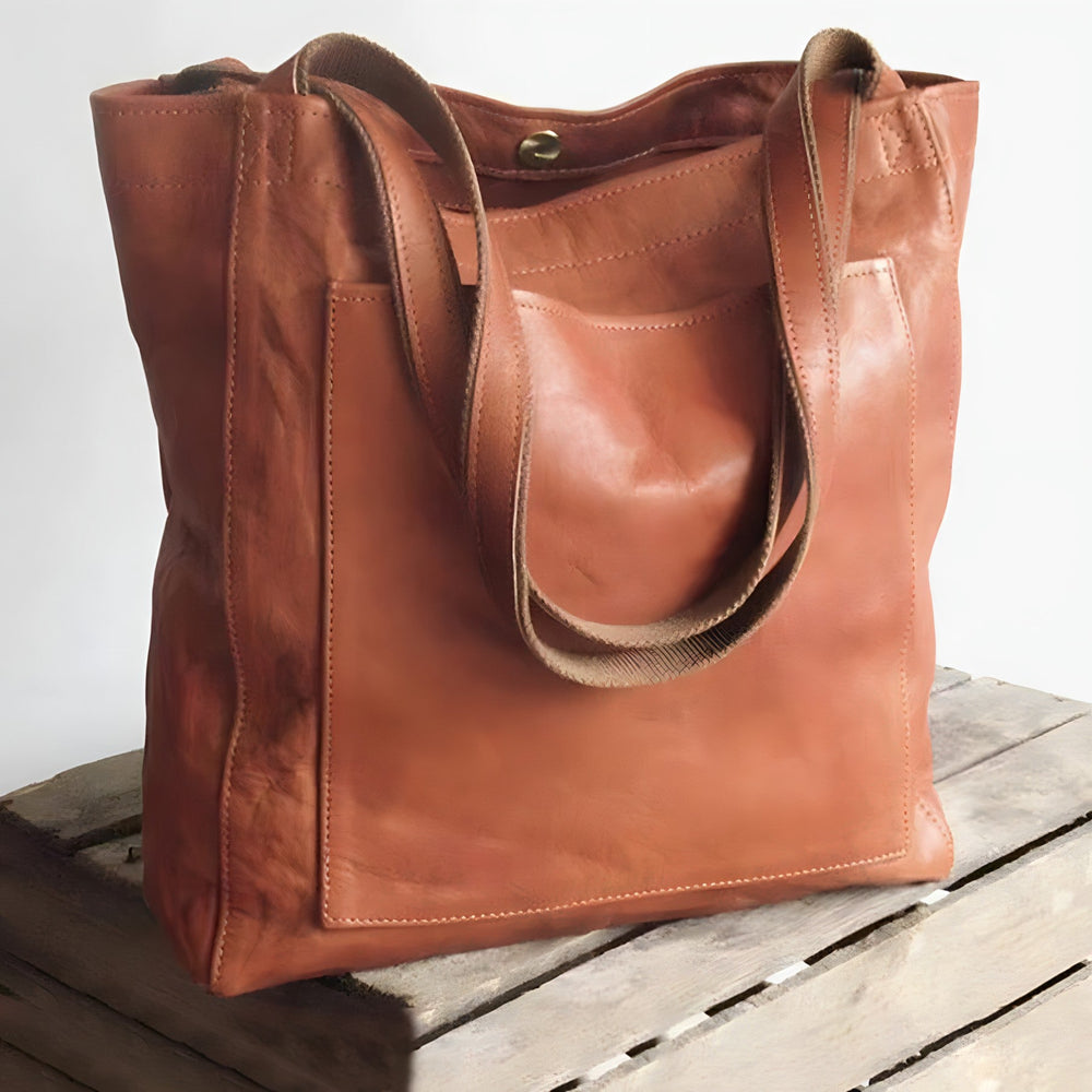 Alice - Vintage leren tas