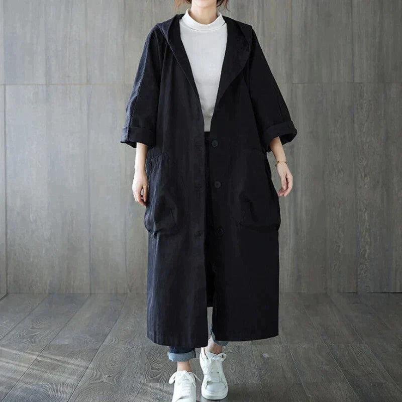 Aver - Oversized trenchcoat